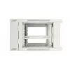 Extralink Rackmount cabinet 6U 600x600 AZH Gray wall mounted, swing type