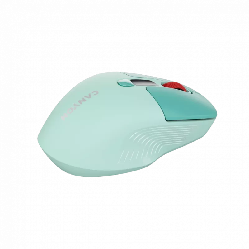 Canyon MW-26 - 2in1 juhtmevaba optiline hiir Bluetooth / 2,4 GHz - vaikne - roheline