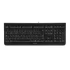 Klaviatuur CHERRY DC 2000 koos hiirega, universaalne, USB, QWERTY, tšehhi, must