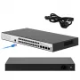 Extralink Hypnos Switch, 24x RJ45 1000Mb/s, 4x SFP+, L3, hallatav