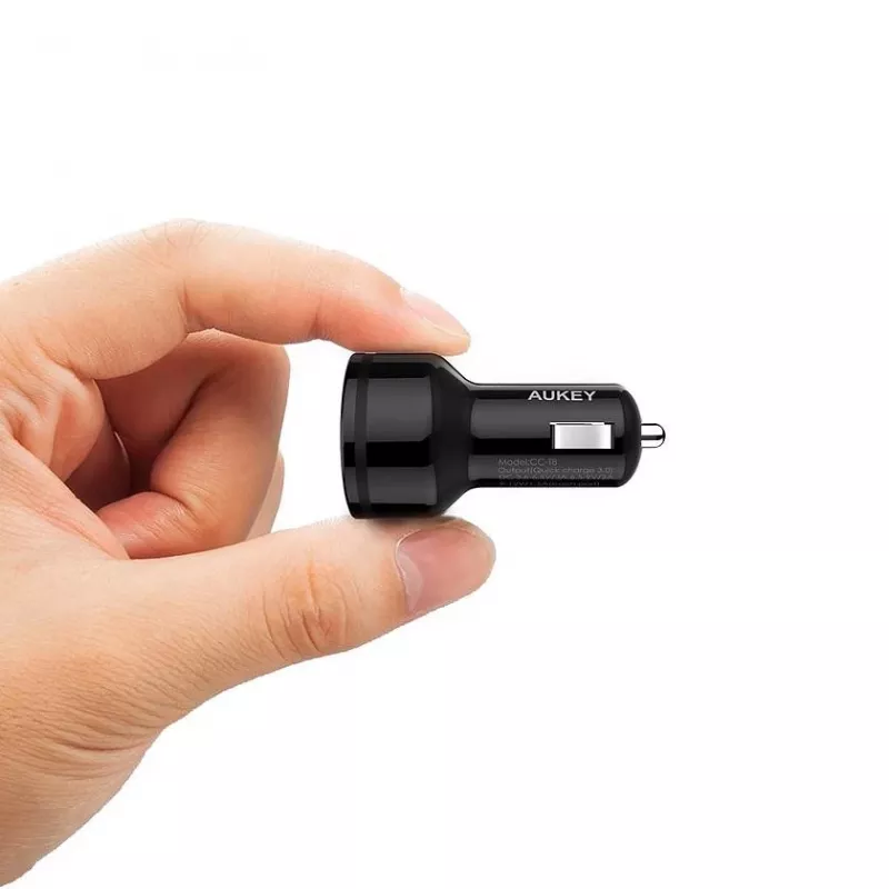 CC-T8 ülikiire auto laadija 2xUSB 3.0 6A 36W + mikro-USB kaabel 1m