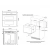 Sisseehitatav elektriahi Samsung NV7B42251AK — energiaklass A+