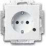 BUSCH JAEGER 2013-0-5286 - CEE 7/3 - 2P+E - Valge - 250 V - 16 A - 71 mm