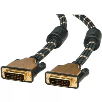 DVI kaabel ROLINE GOLD DVI M - DVI M (24+1) kahe kanaliga 10 m
