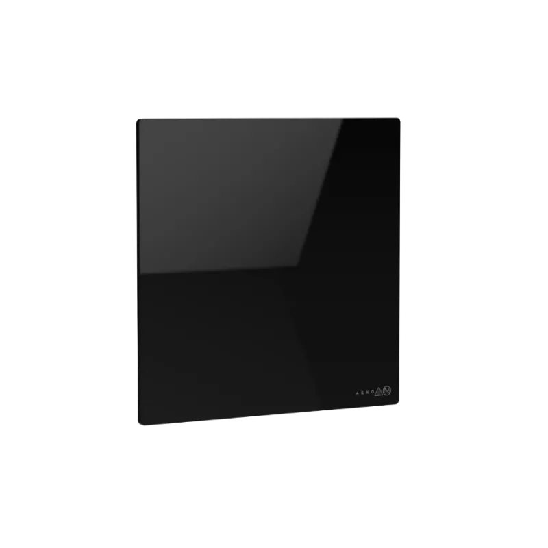 AENO Premium Eco Smart Quadro seina küttekeha, 500W, 50x50 cm, karastatud klaas, infrapuna+konvektsioon kütte tüüp, LED ekraan, pistiku tüüp: Euroopa (E/F tüüp), MUST, Toodetud Poolas