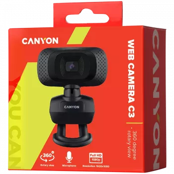 CANYON veebikaamera C3 HD 720p Must