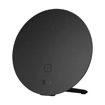Juhtmevaba laua-/postiruuter Telekom 40824613 — Kaheribaline 2,4/5 GHz, Wi‑Fi 6 (802.11ax), Gigabit Ethernet, sisemised antennid, must