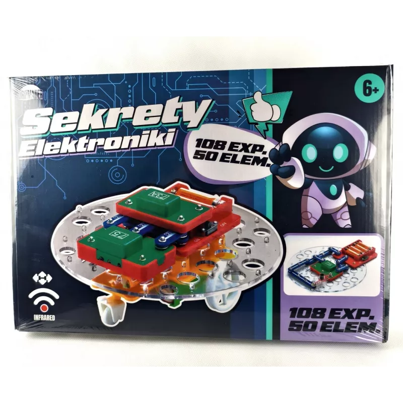 Hariduslik elektroonikakomplekt Dromader Zestaw Sekrety elektroniki – Intelligent vehicle kit