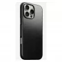 Mobiiltelefoni ümbris Nomad Modern Leather ümbris iPhone 16 Pro Max jaoks, 6,9 tolli (17,5 cm), must, nahk+PC+TPU