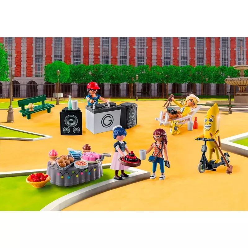 Figuuride komplekt Miraculum 71344 advendikalender: Miraculous: Picnic in Paris