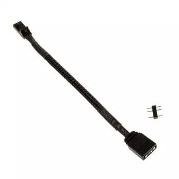 ARGB 3-kontaktiline adapterkaabel Kolink L1-3ADP1-15 — 15 cm, 3-kontaktiline ARGB-muundur