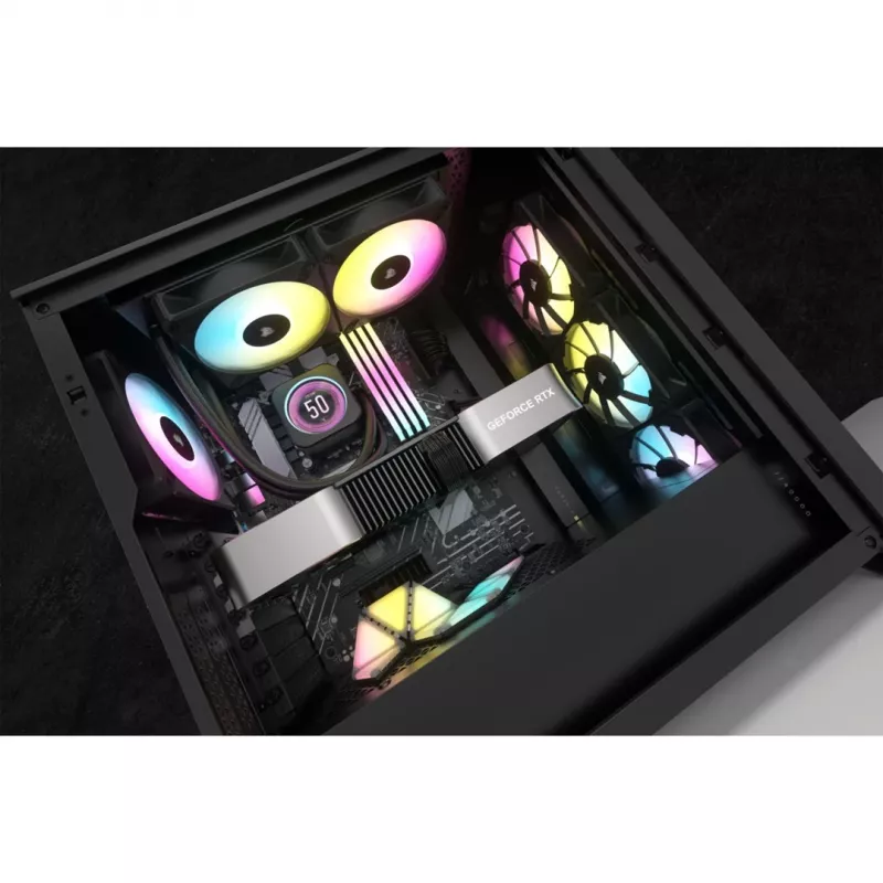 Corsair CW-9060074-WW arvuti jahutussüsteem Protsessor Kõik-ühes vedelikjahutus 12 cm Must 1 tk