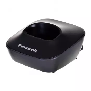 DECT telefon Panasonic KX-TG1611, must, 1,9 GHz, 1,25-tolline ekraan, kuni 15 h kõneaega, 50-kontaktiline telefoniraamat
