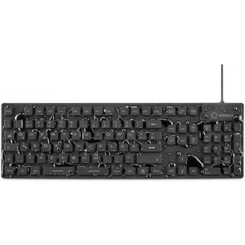 Renkforce RF-3561816 klaviatuur USB + PS/2 QWERTZ saksa must (RF-3561816)