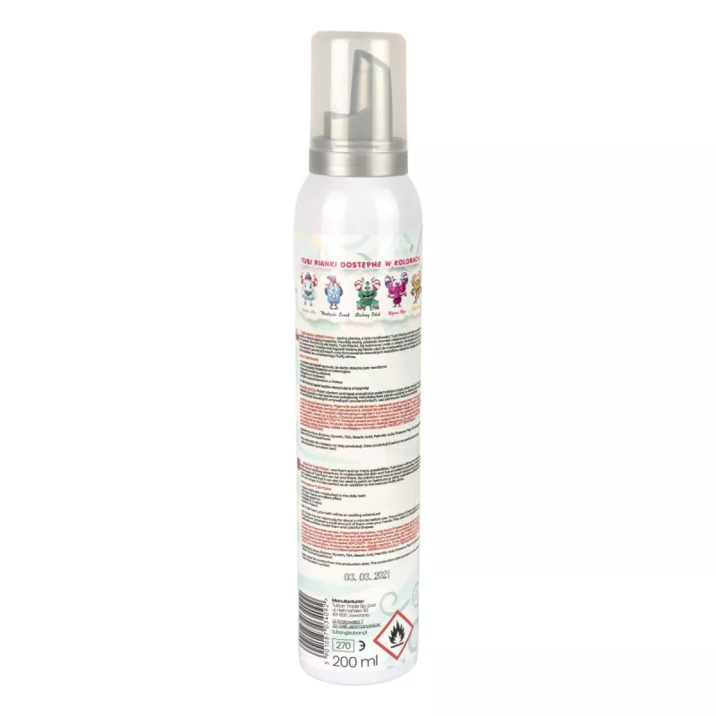 Vahust vanni mänguasi Tuban TUBI FOAM Valge 200 ml
