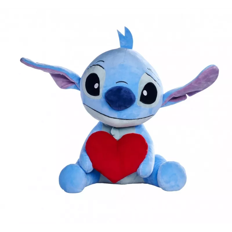 Pehme mänguasi SIMBA Stitch südamega 50 cm, pehme kaisukas