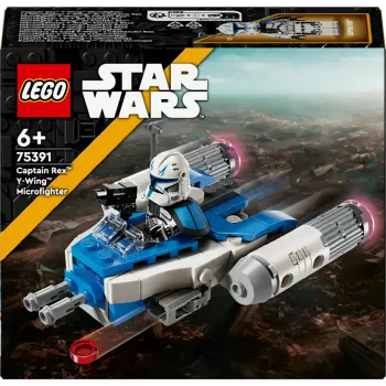 LEGO Star Wars Captain Rex Y-Wing Microfighter Kollektsioneeritav Kloonisõdade Kosmoselaev Mänguasi Koos Minifiguuriga 6+ Aastastele Poistele