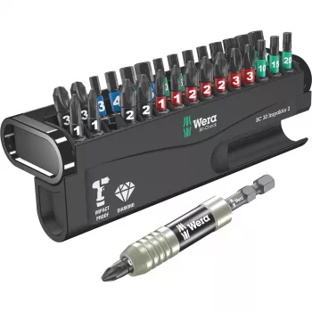 Wera 05057697001 Bit-Check 30 Impaktor 2 bit set