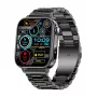 Nutikell Colmi P80 Steel Black Bluetooth ja pulsikellaga