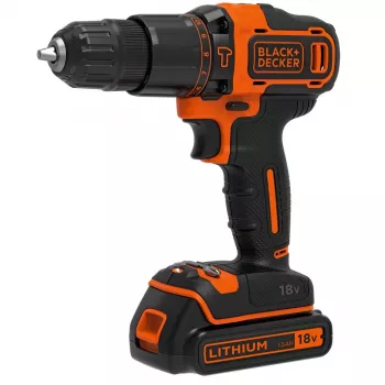 Black & Decker BDCHD18KB-QW puur, padrunita, must, oranž
