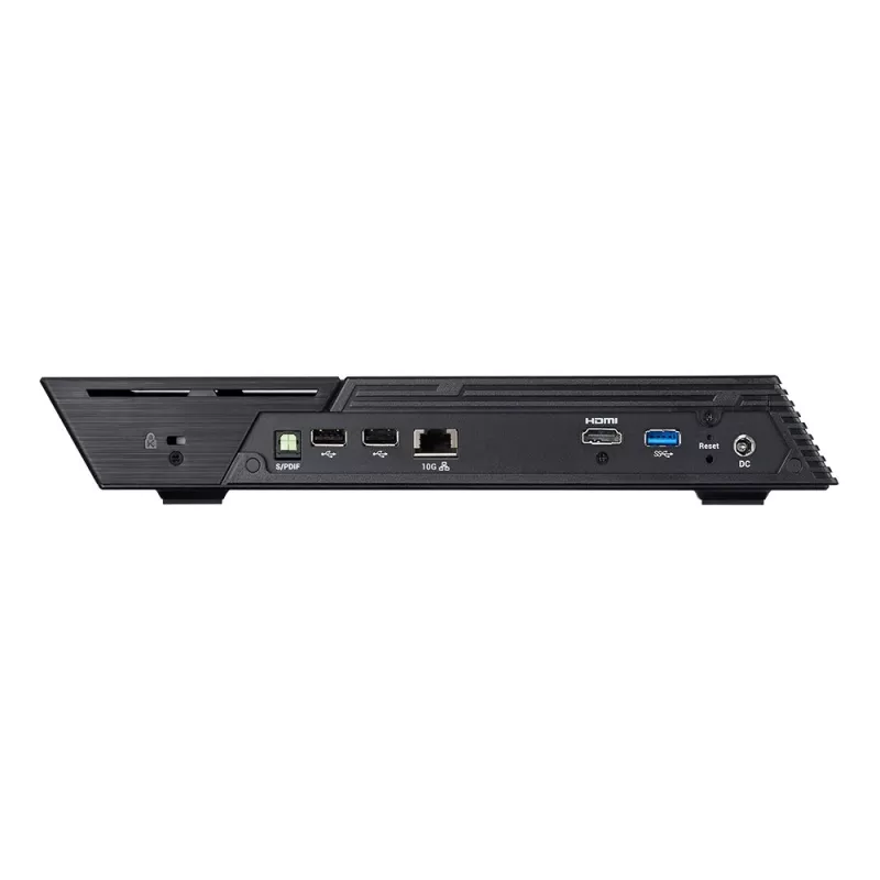Asustor FS6712X NAS/storage server Compact Intel® Celeron® N5105 4 GB DDR4 0 TB Must