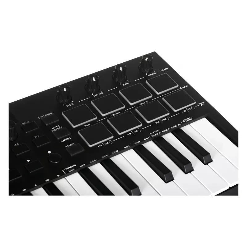 M-AUDIO Oxygen Pro Mini MIDI-klaviatuur 32 klahvi USB Must
