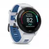 Nutikell GARMIN Forerunner 265 — 46 mm GFRP korpus, AMOLED 1.3 tolli, GPS/GLONASS/Galileo, 15-päevane aku, 5 ATM, silikoonist rihm