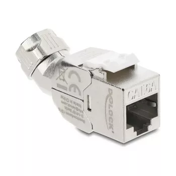 RJ45 Keystone Moodul Pistikupesa Cat.6A DELOCK 90798 — LSA terminatsioon