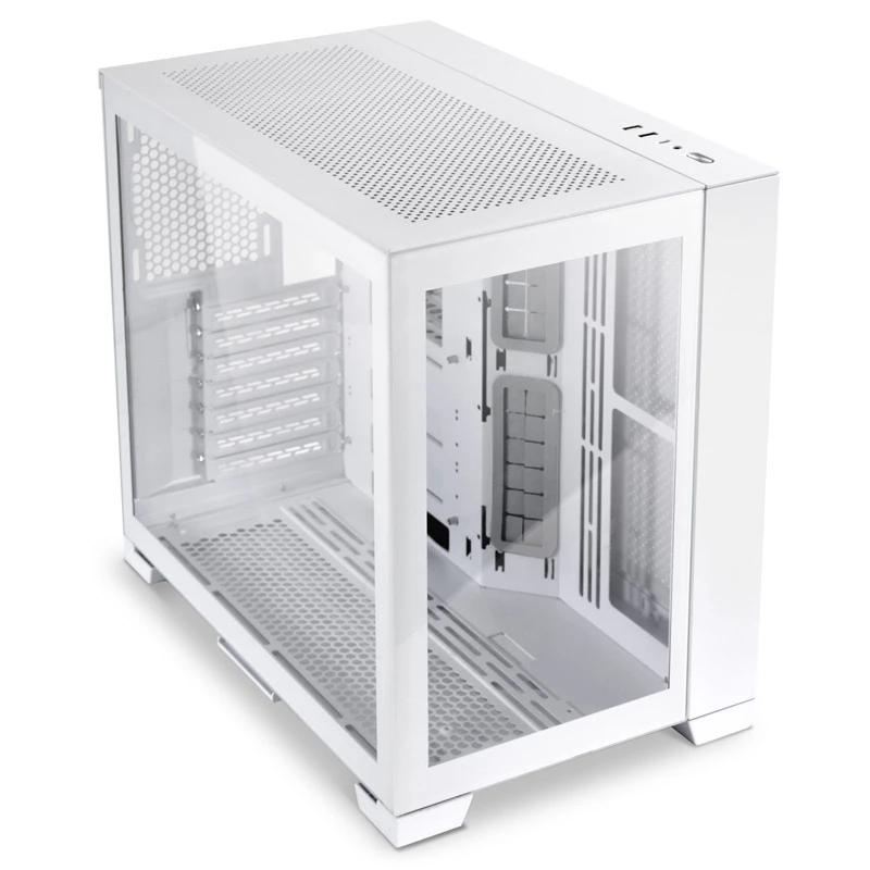 PC Case Lian Li O11D Mini-S Mini Tower Valge (ühildub SFX/SFX-L toiteplokiga)