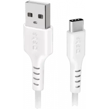 SBS USB andmekaabel mobiiltelefonidele 2.0/Type C 1,5 m valge - Kaabel - Digitaalne/Andmed