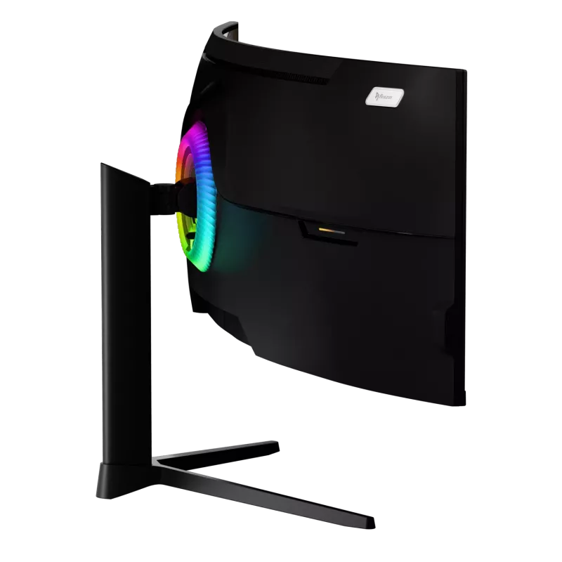 49-tolline kumer LED-kuvar Arozzi Nova — 5120 x 1440 Dual QHD, VA-paneel, 4 ms, USB-jaotur, VESA
