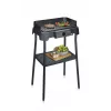 Tabletop electric grill SEVERIN PG 8596, 2000 W, rectangular grid, Must, rotary control