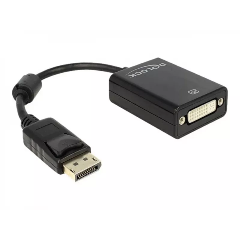 Delock Adapter Displayport isane > DVI 24+5 emane - DisplayPort-Adapter - DisplayPort (M)