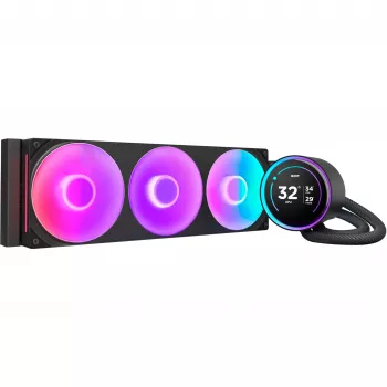 NZXT Kraken Elite 360 RGB protsessori universaalne vedelikjahuti 12 cm Must 1 tk