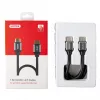 HDMI-kaabel Unitek C138W 2 m — HDMI 2.1, 48 Gbit/s, 4K/120Hz, HDR10 ja Dolby Vision, ARC, kullatud pistikutega