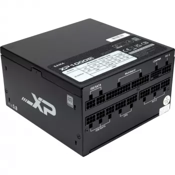 SAMA XPH-1000A, arvuti toiteplokk 1x 12-kontaktiline suure võimsusega GPU, 3x PCIe, kaablihaldus, 1000 vatti