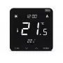 Juhtmega kaheolekuline ruumitermostaat ST-297z v3 Tech Controllers – süvistatav, must