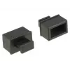 Pistikupesa turvakate DeLOCK 64021 must 10 tk