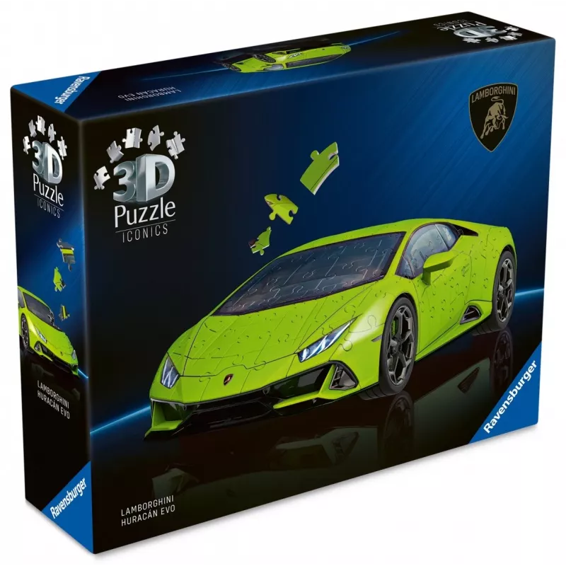 3D-pusle 158 tükki Lamborghini Huracan EVO roheline