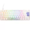 Ducky DKON2061ST klaviatuur mängimiseks USB QWERTZ saksa valge