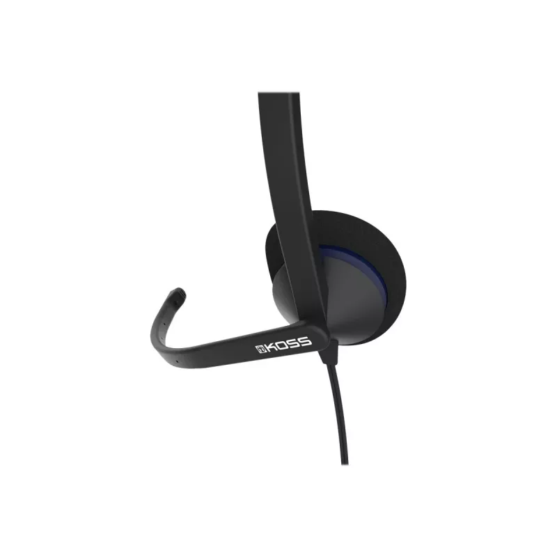Koss | Kõrvaklapid | CS195 USB | Juhtmega | Pealekantavad | Mikrofon | Must