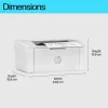 HP LaserJet Pro M110w printer - A4 mono laser, printimine, WiFi, 20 lk/min, 100-1000 lehte kuus