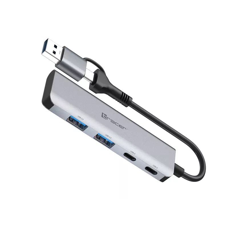 TRACER ADAPTER A-5 USB Type-C USB-A-le 2x USB-A + 2x USB-C