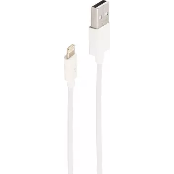 Lightning kaabel ShiverPeaks BS14-12043 2m USB A Valge