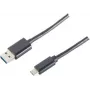 USB-kaabel ShiverPeaks BS14-10006 USB 3.2 Gen 1 1m