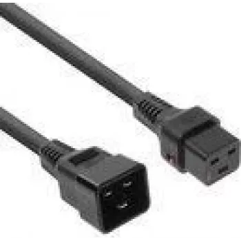 ACT toitejuhe C19 IEC-lukk - C20 must 1 m, PC1284