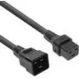 ACT toitejuhe C19 IEC-lukk - C20 must 1 m, PC1284
