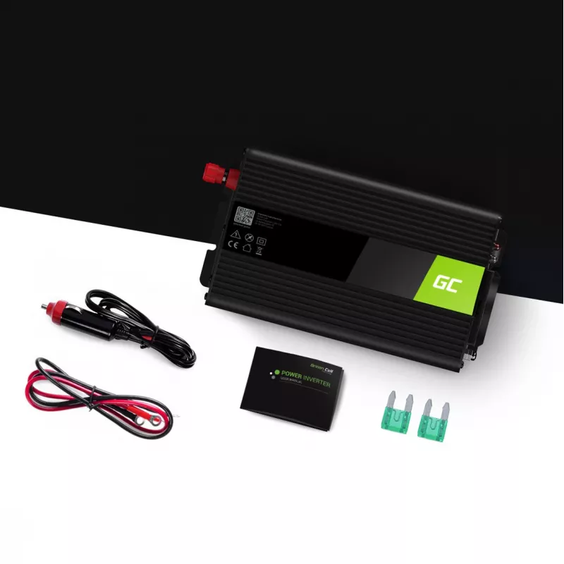 roheline Cell® Toiteinverter 24V kuni 230V 300W Must