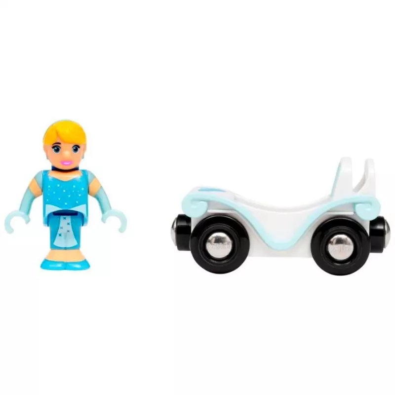 Mudeliosak/tarvik Ravensburger BRIO Disney Princess Cinderella & Wagon, sinine/valge, alates 3. eluaastast