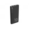 Kaasaskantav laadija Silicon Power QP15 10000 mAh, LiPo, 2x USB-A + 2x USB-C, Micro-USB sisend, must